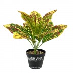 Cây giả để bàn cao 35cm _  vàng anh